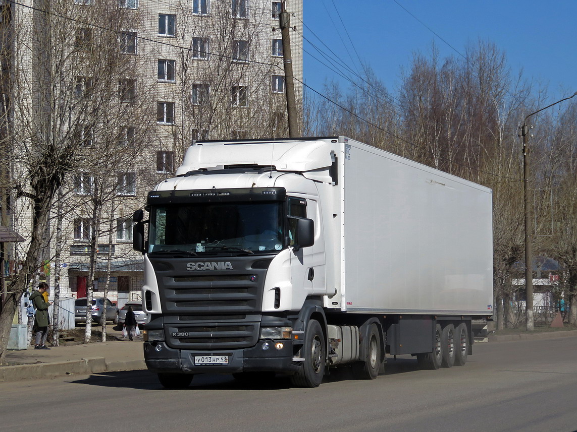 Кировская область, № У 013 НР 43 — Scania ('2004) R380