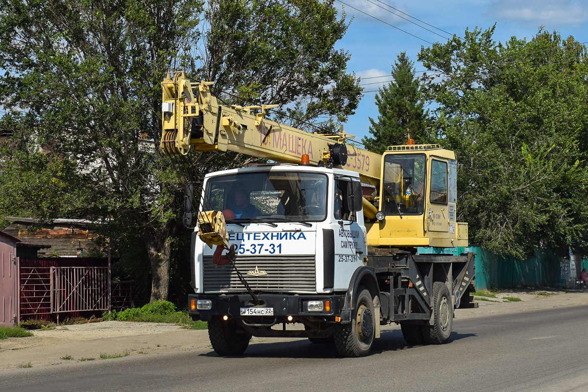 Алтайский край, № Н 154 НС 22 — МАЗ-533702