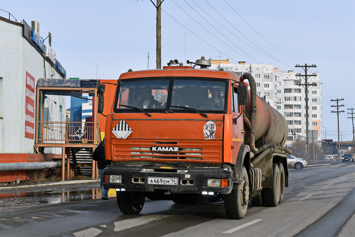 Саха (Якутия), № А 469 ЕМ 14 — КамАЗ-53215-15 [53215R]