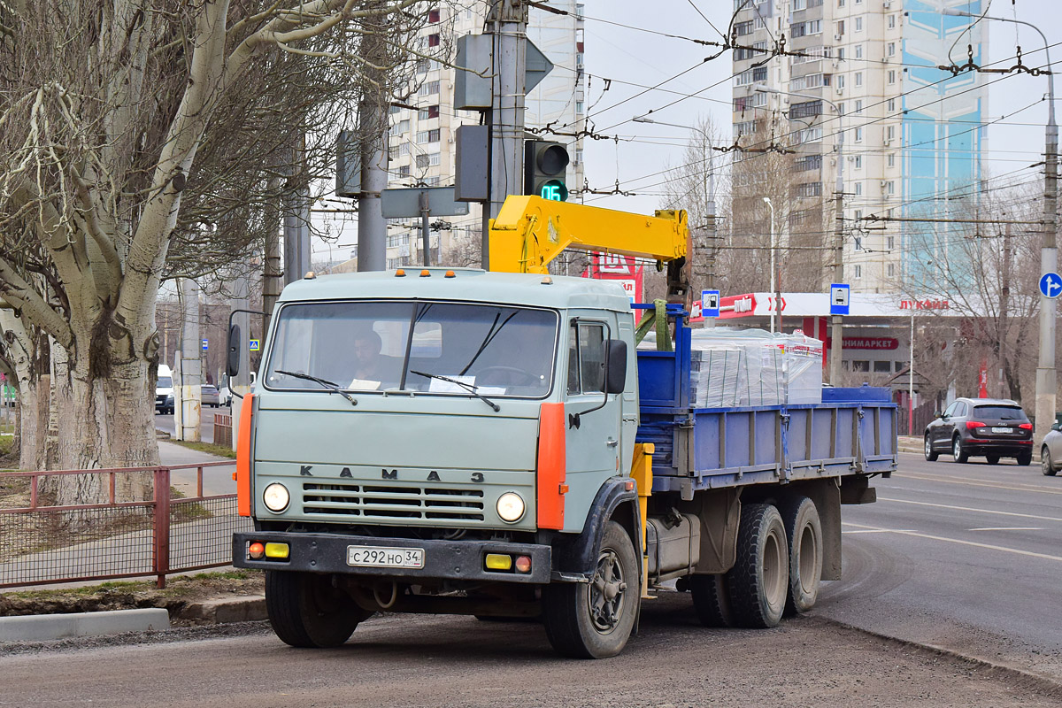 Волгоградская область, № С 292 НО 34 — КамАЗ-53212