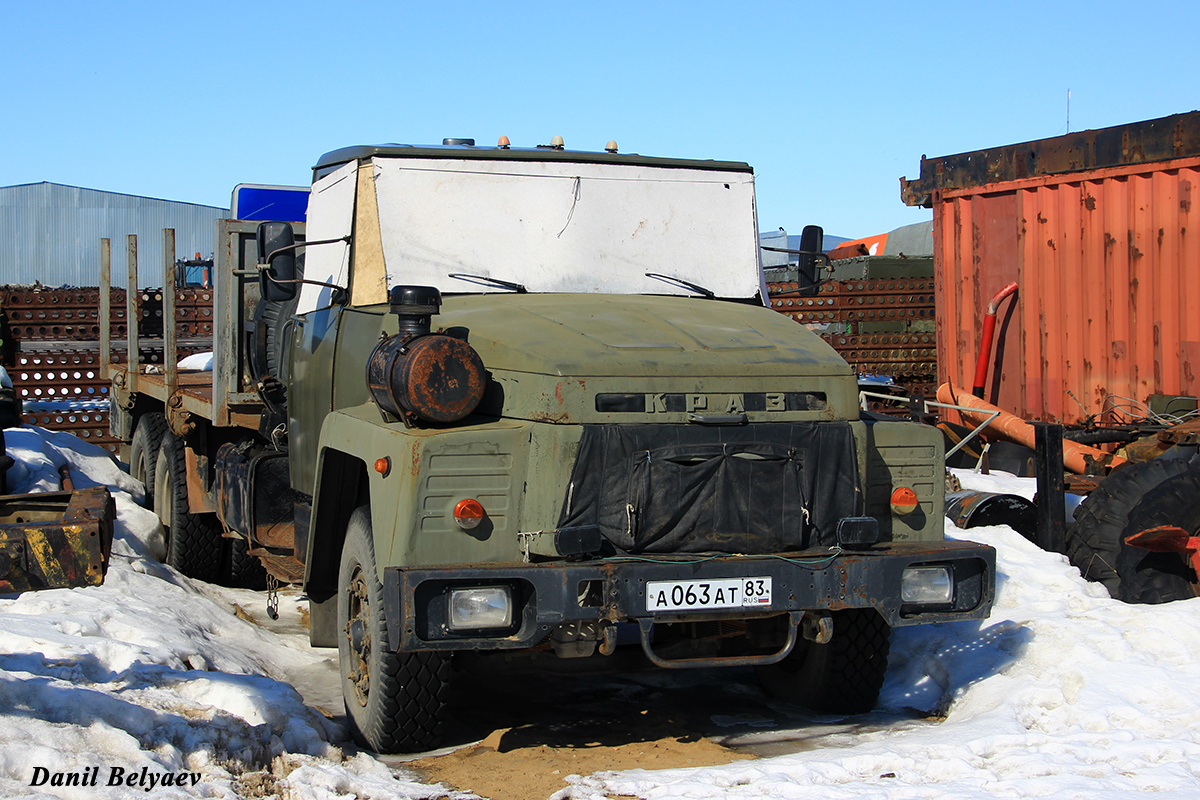 Ненецкий автономный округ, № А 063 АТ 83 — КрАЗ-250