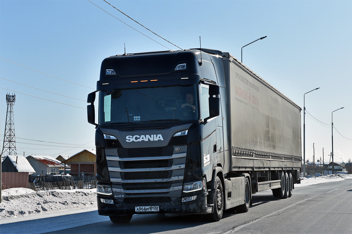 Алтайский край, № А 966 МТ 122 — Scania ('2016) S440