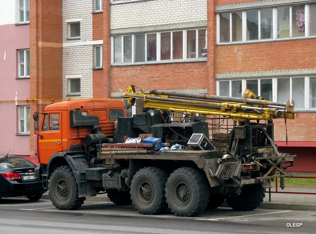 Витебская область, № АВ 5532-2 — КамАЗ-43114 (общая модель)