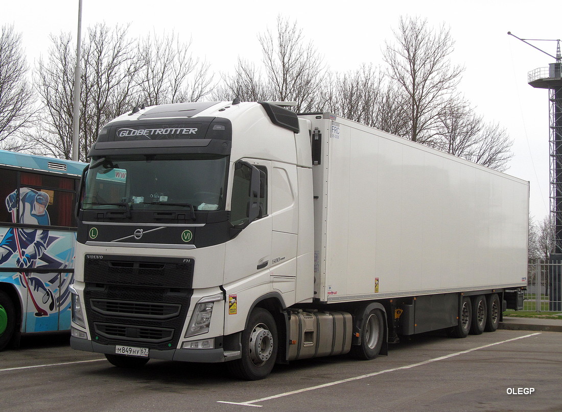 Смоленская область, № М 849 НУ 67 — Volvo ('2012) FH.500