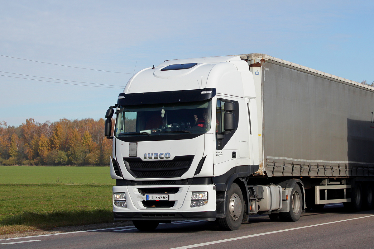 Латвия, № LL-5769 — IVECO Stralis ('2012) 460