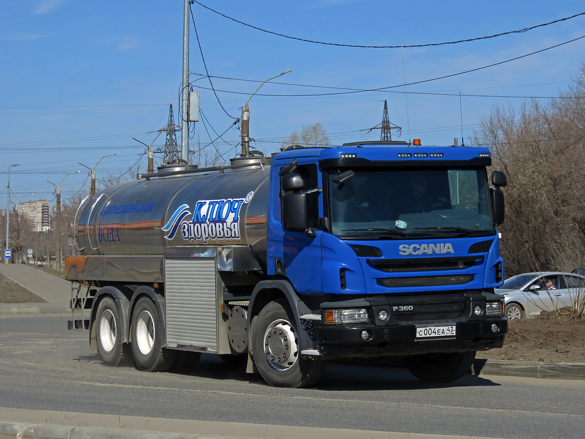 Кировская область, № С 004 ЕА 43 — Scania ('2011) P360