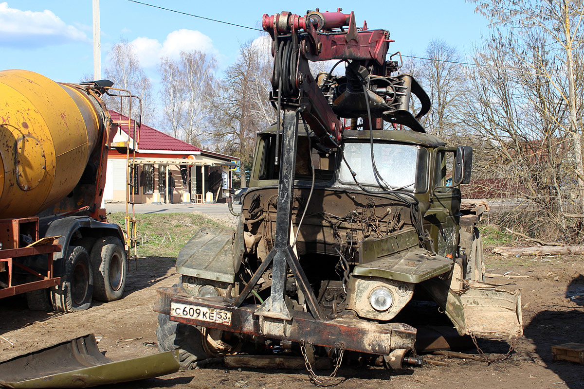 Новгородская область, № С 609 КЕ 53 — Урал-4320 (общая модель)