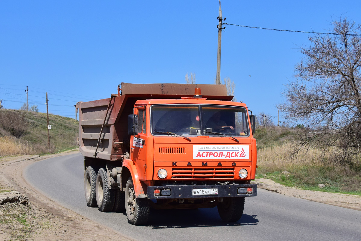 Волгоградская область, № В 418 АК 134 — КамАЗ-5511