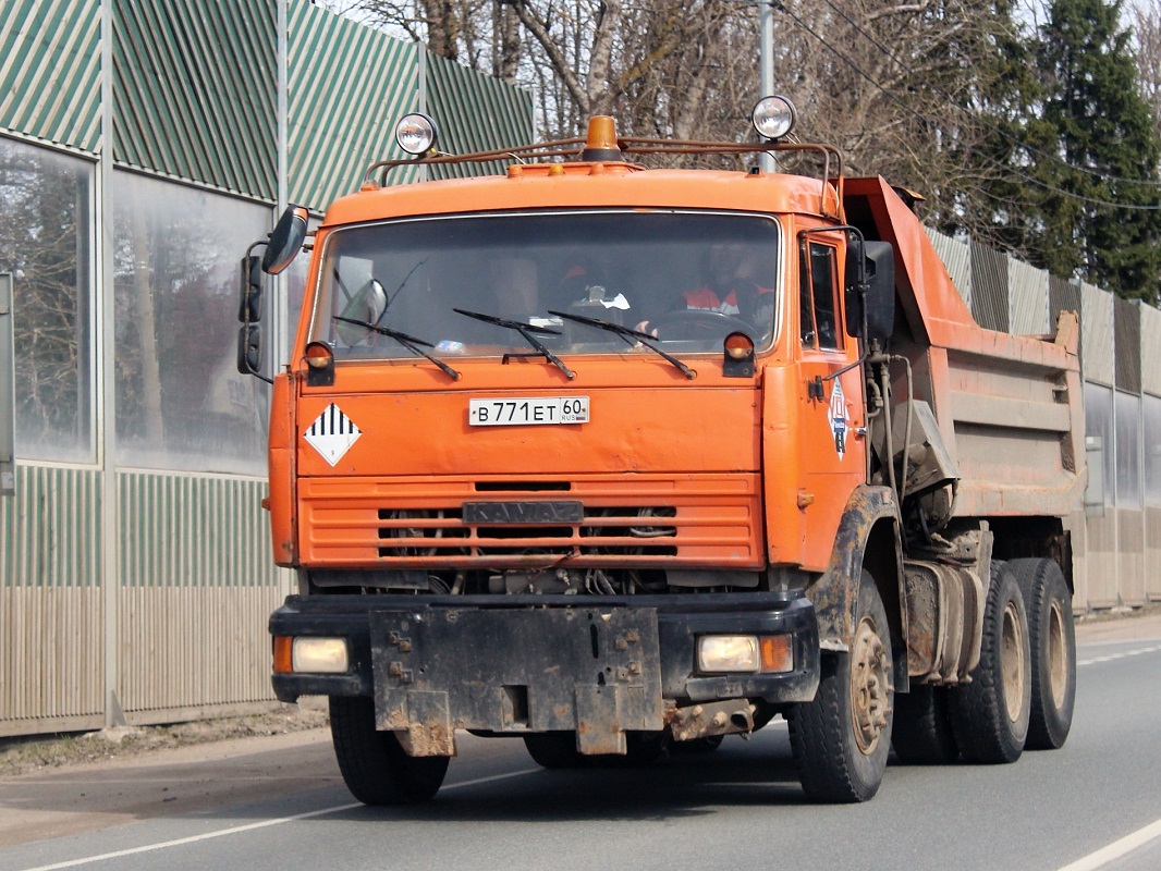 Псковская область, № В 771 ЕТ 60 — КамАЗ-55111-15 [55111R]