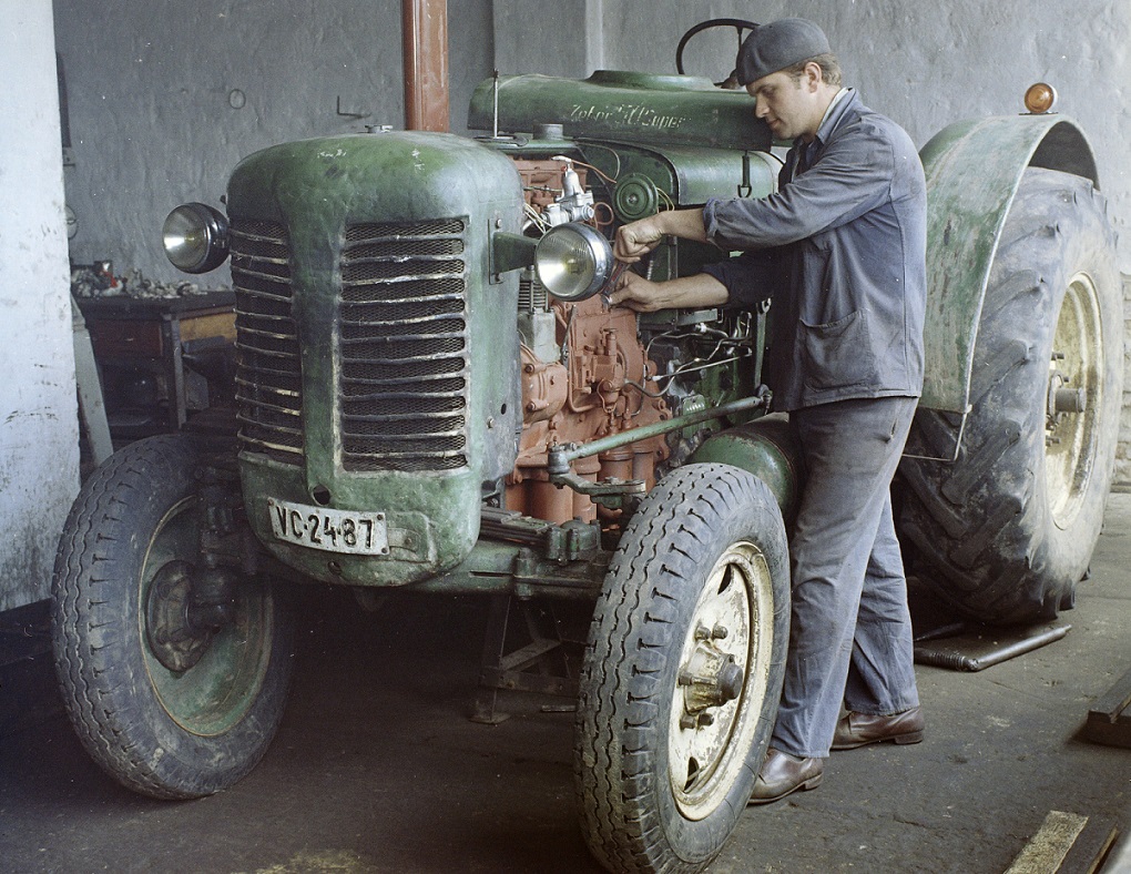 Венгрия, № VC-24-87 — Zetor Super 50; Венгрия — Исторические фотографии (Спецтехника)