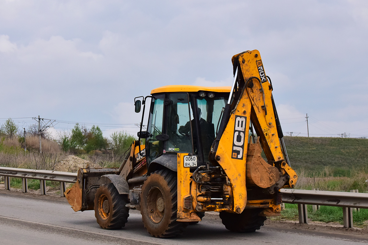 Волгоградская область, № 0060 ВН 34 — JCB 3CX