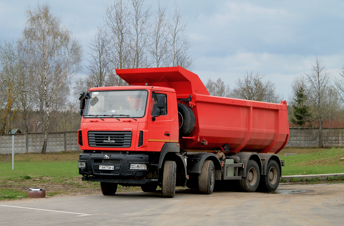 Гродненская область, № АМ 7708-4 — МАЗ-6516 (общая модель)