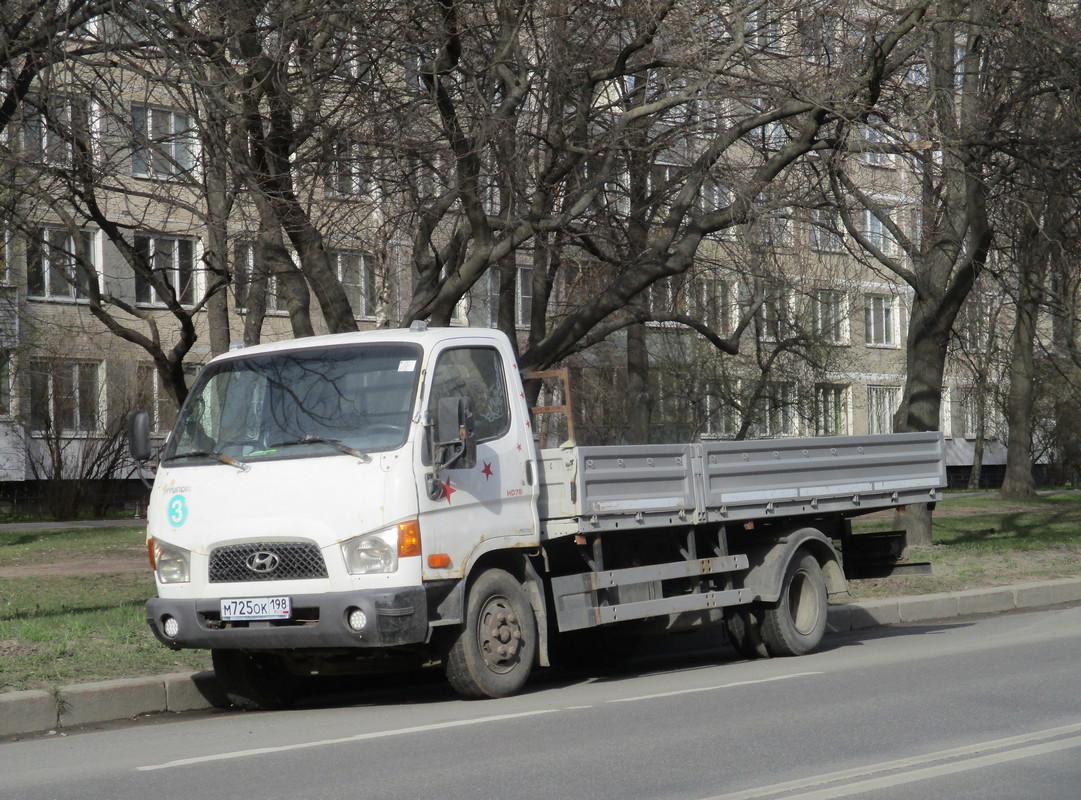 Санкт-Петербург, № М 725 ОК 198 — Hyundai HD78 ('2004)