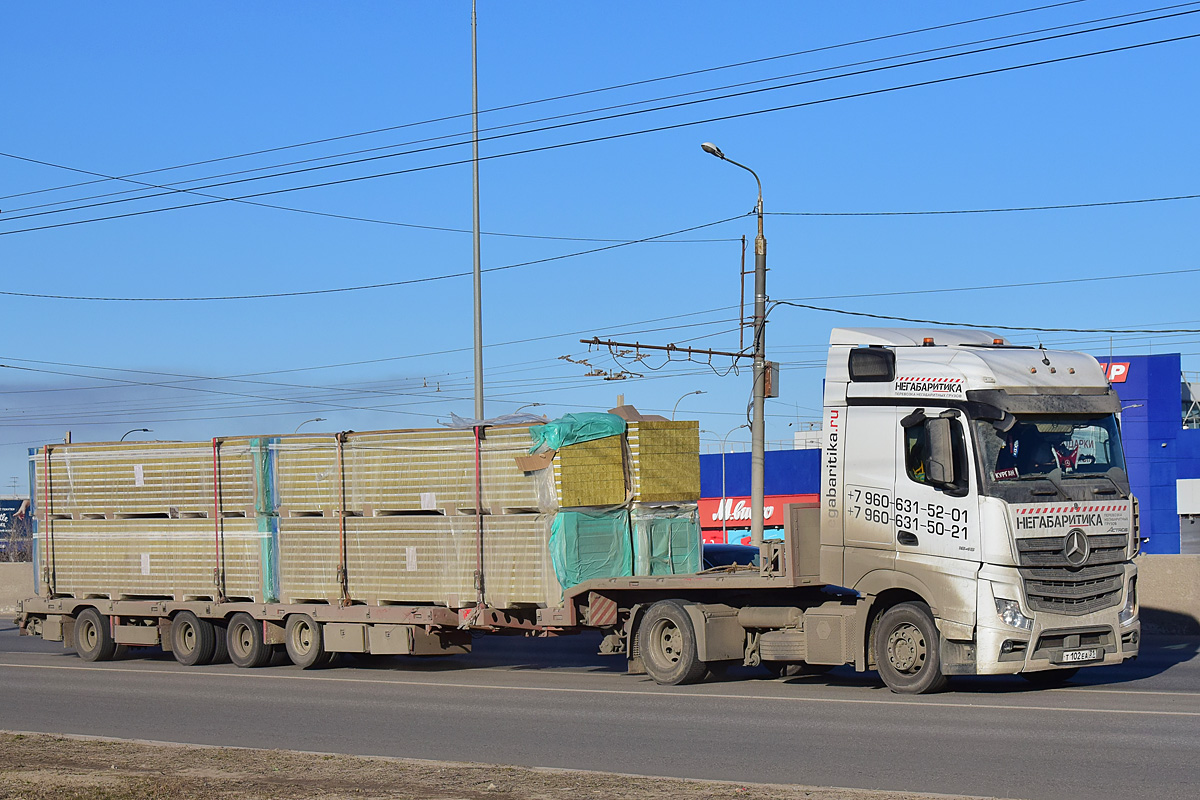 Белгородская область, № Т 102 ЕА 31 — Mercedes-Benz Actros '18 1845 [Z9M]