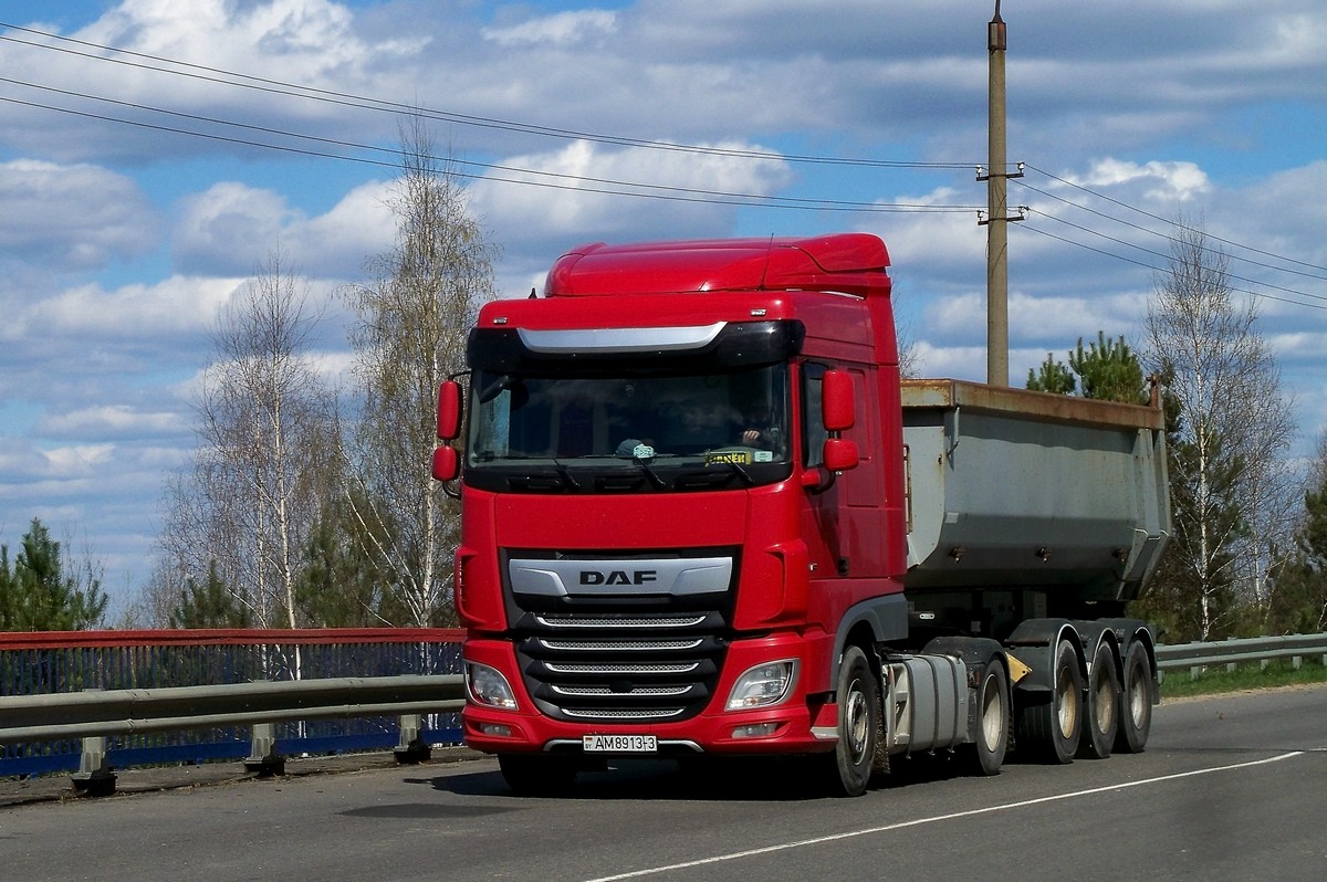 Гомельская область, № АМ 8913-3 — DAF XF Euro6 FT