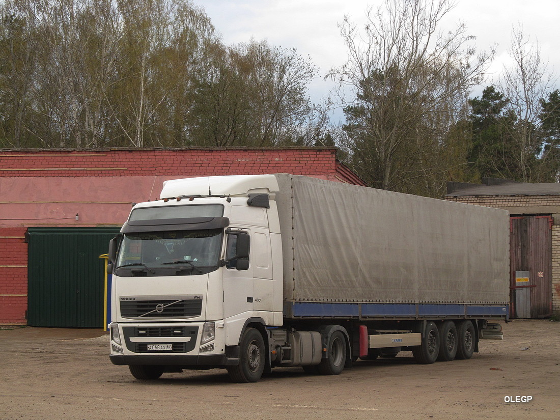 Смоленская область, № А 068 АХ 67 — Volvo ('2008) FH.480