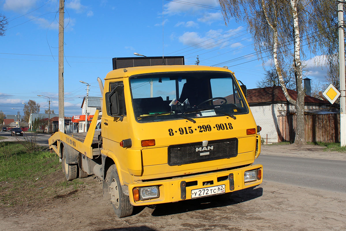 Рязанская область, № У 272 ТС 62 — MAN Volkswagen G90