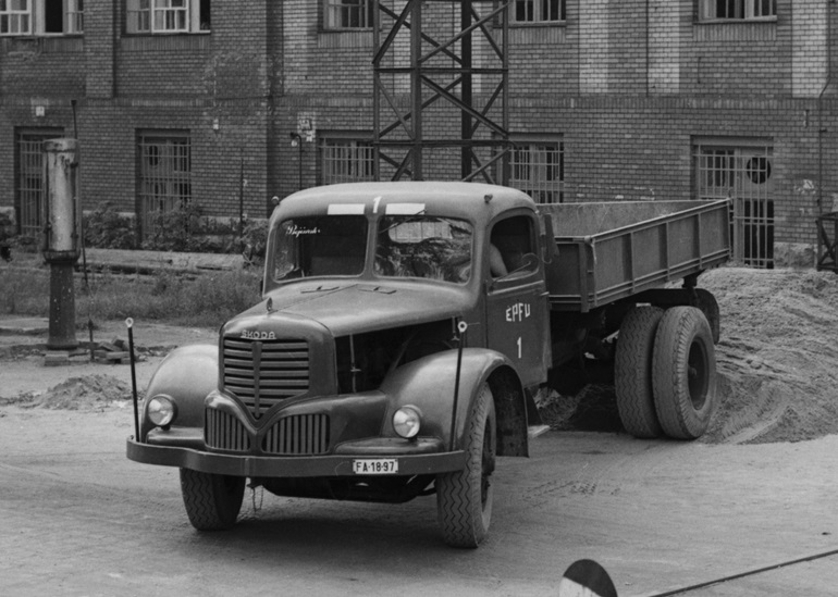 Венгрия, № FA-18-97 — Škoda-LIAZ (общая модель); Венгрия — Исторические фотографии (Автомобили)