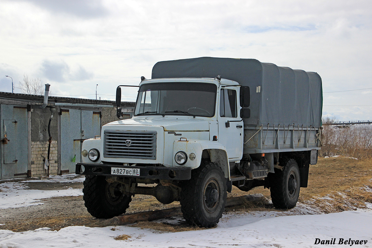 Ненецкий автономный округ, № А 827 ВС 83 — ГАЗ-33081 «Садко»