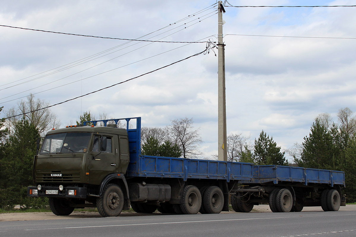 Рязанская область, № К 240 ОР 62 — КамАЗ-53212