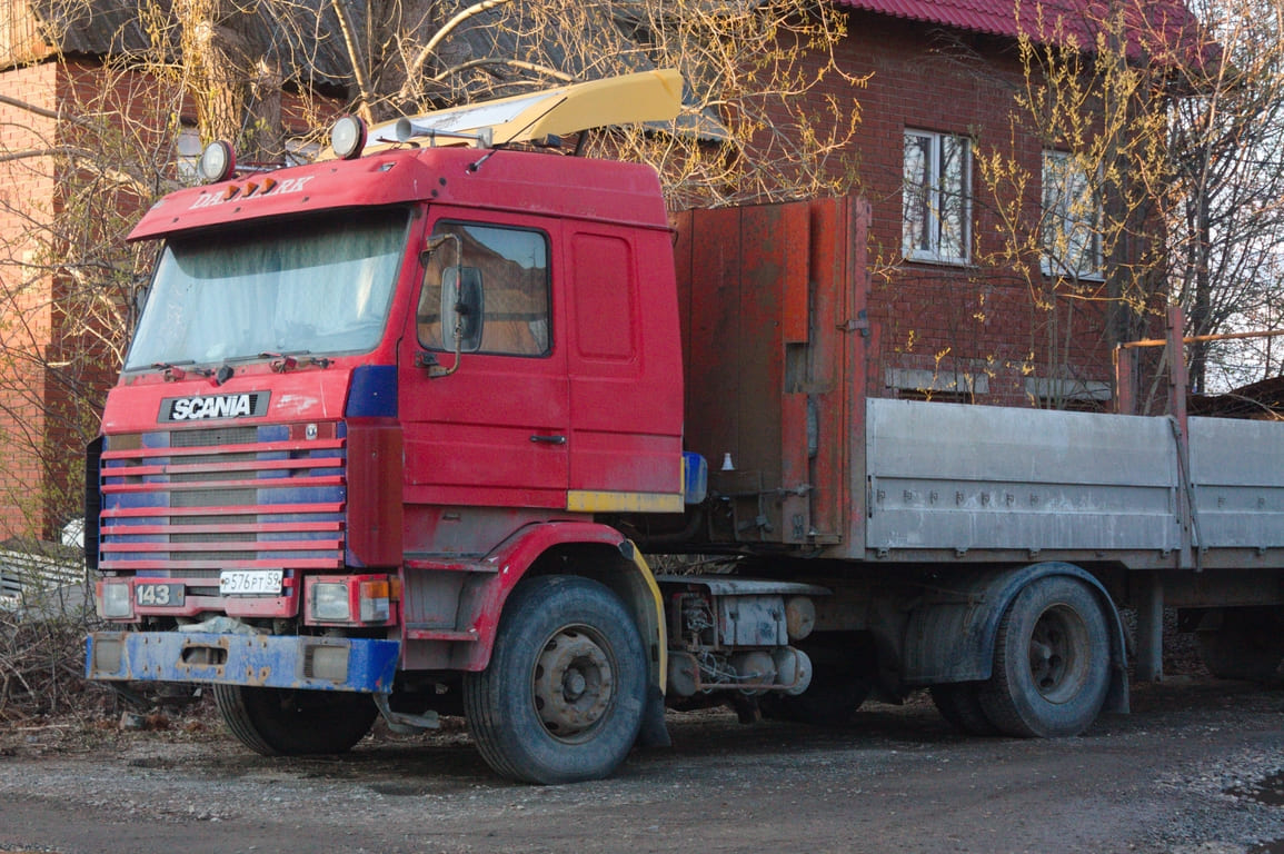 Пермский край, № Р 576 РТ 59 — Scania (III) R143M