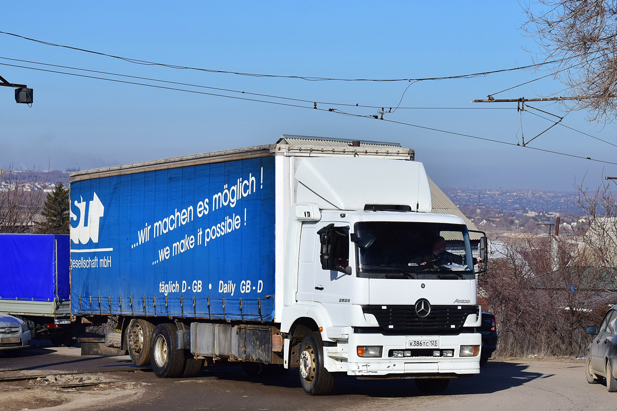 Волгоградская область, № К 386 ТС 123 — Mercedes-Benz Atego 2528