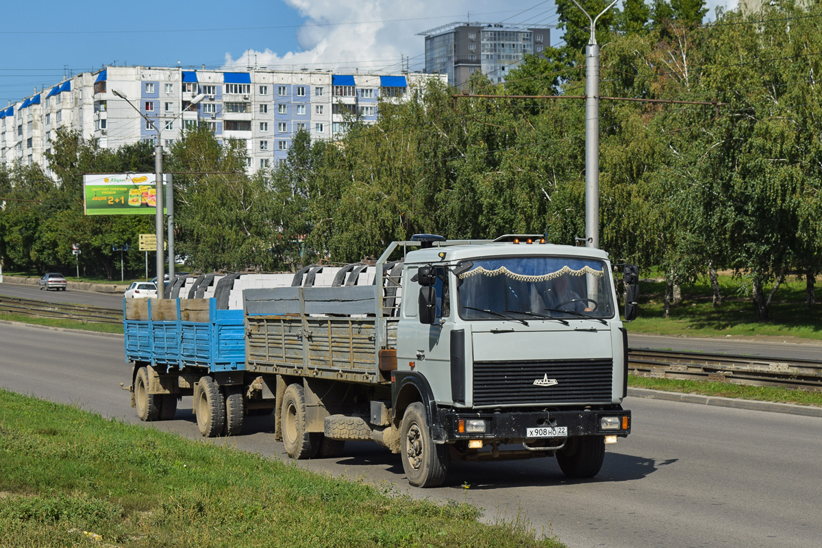 Алтайский край, № Х 908 НО 22 — МАЗ-53366