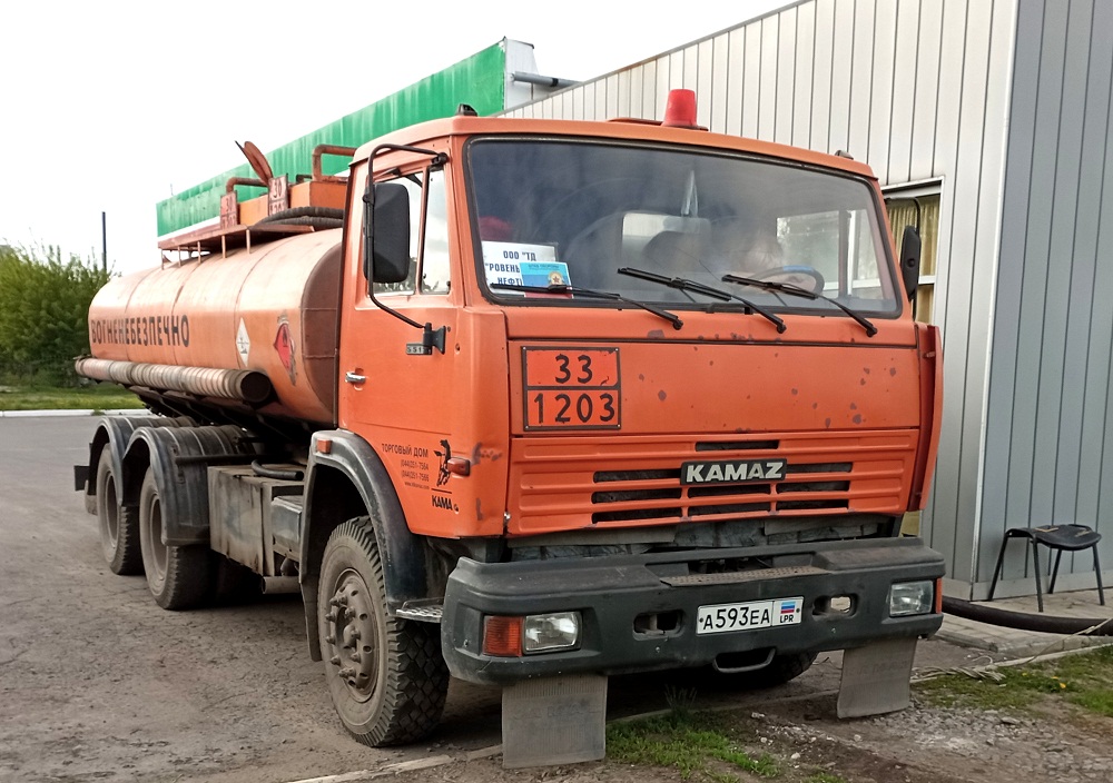 Луганская область, № А 593 ЕА — КамАЗ-53229 (общая модель)