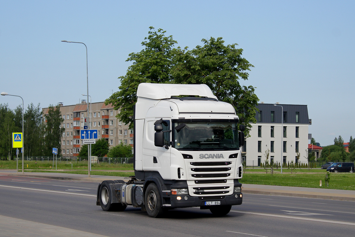 Литва, № LLT 894 — Scania ('2009) R420