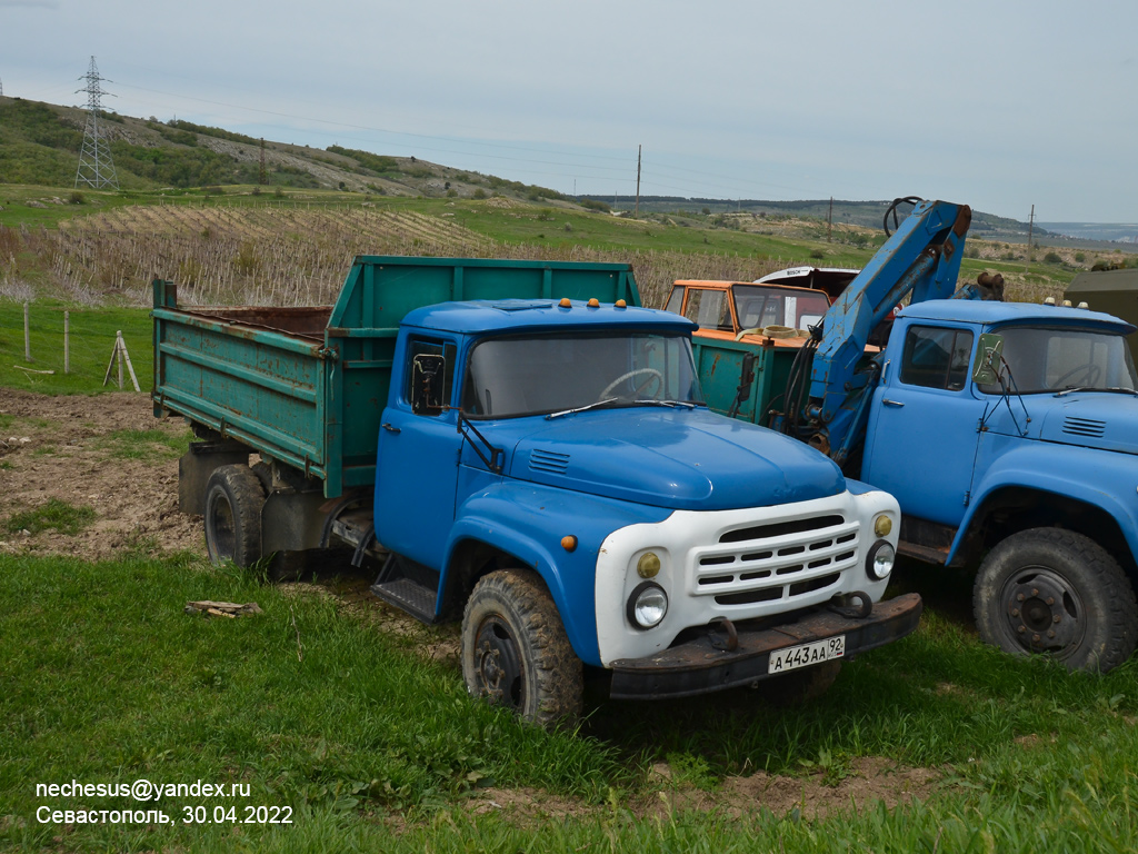 Севастополь, № А 443 АА 92 — ЗИЛ-495710