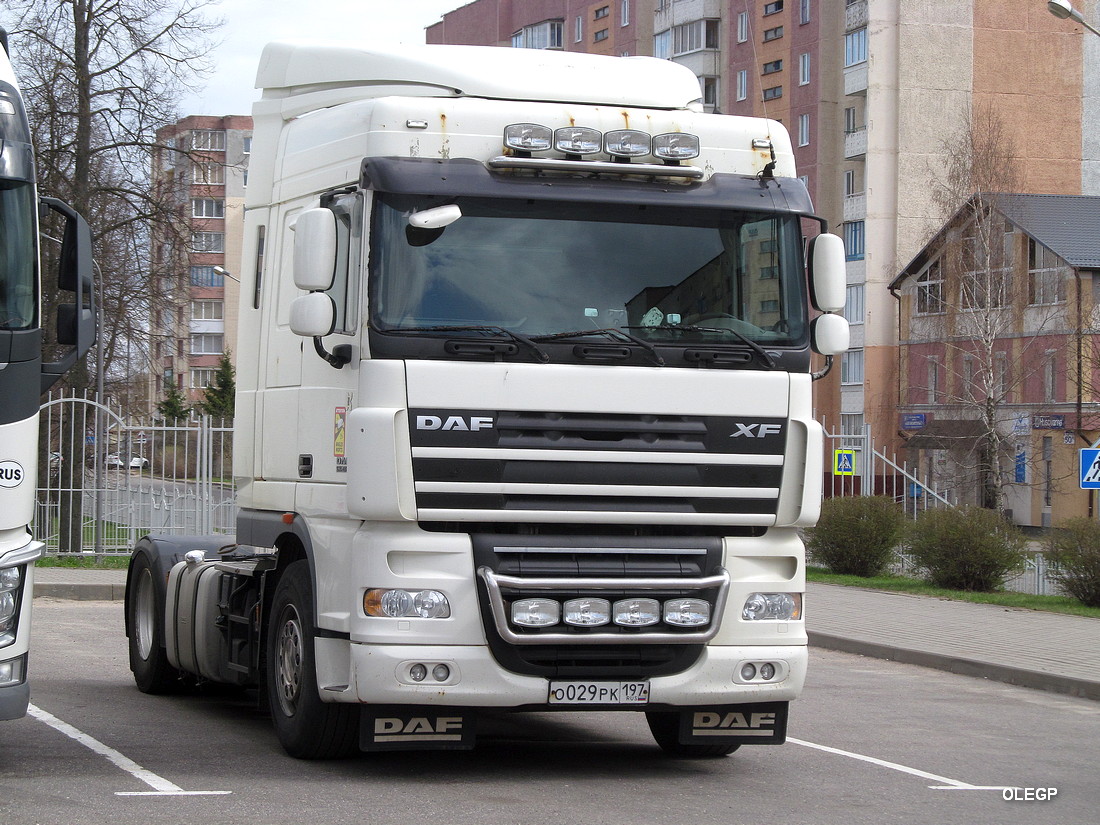 Москва, № О 029 РК 197 — DAF XF105 FT