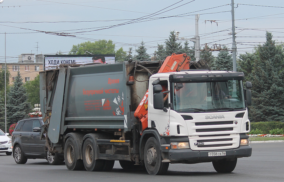 Оренбургская область, № Т 058 СВ 56 — Scania ('2011) P340