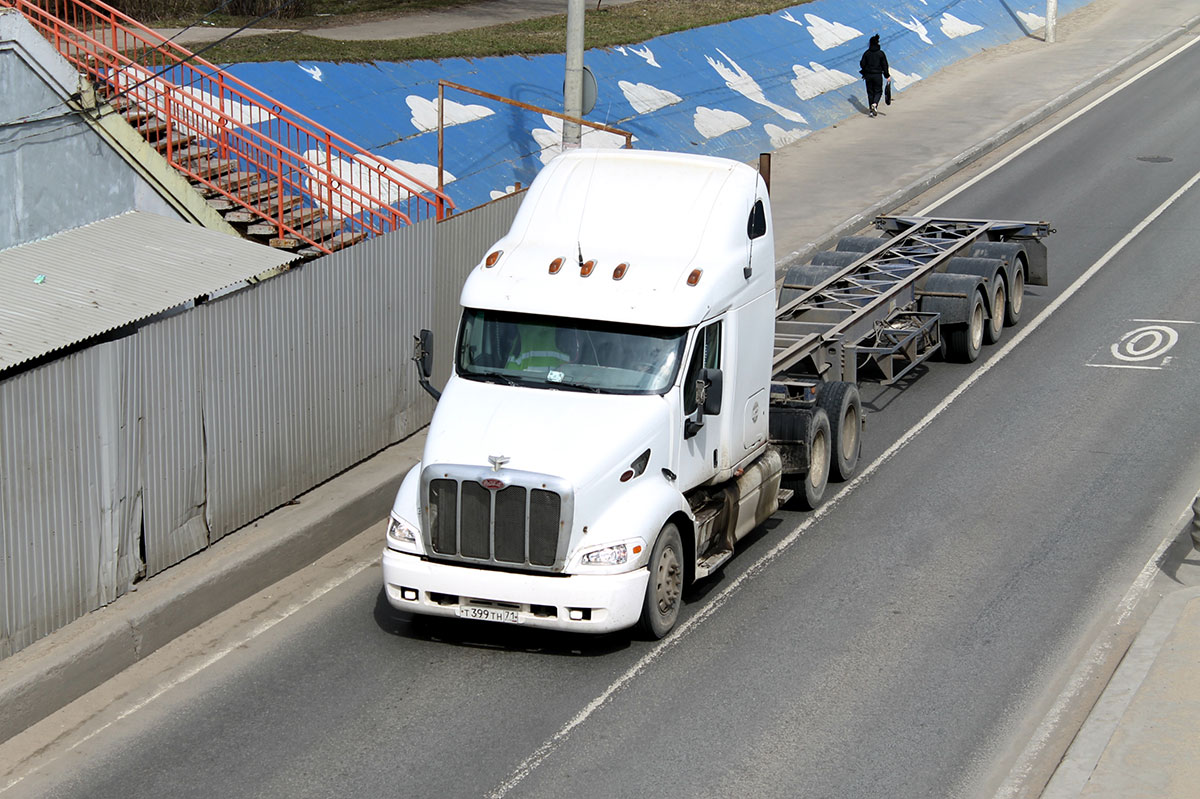 Тульская область, № Т 399 ТН 71 — Peterbilt 387