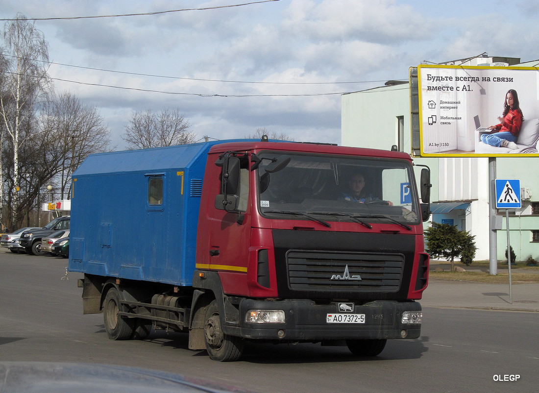 Минская область, № АО 7372-5 — МАЗ-4371 (общая модель)