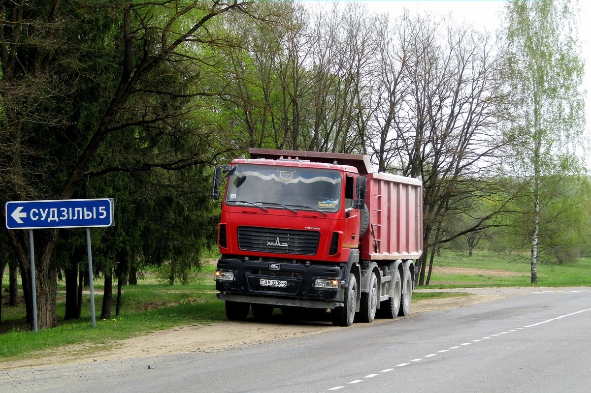 Могилёвская область, № АК 0209-6 — МАЗ-651628