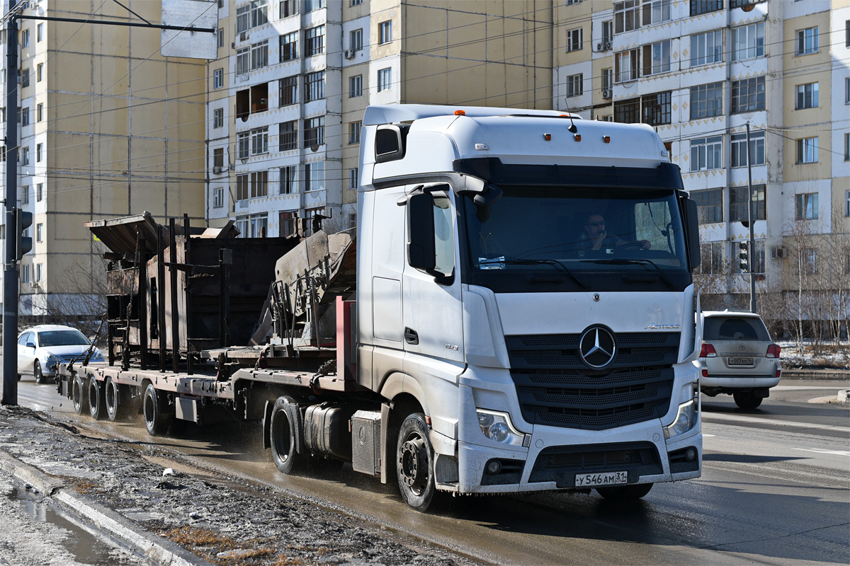 Белгородская область, № У 546 АМ 31 — Mercedes-Benz Actros '18 1845 [Z9M]