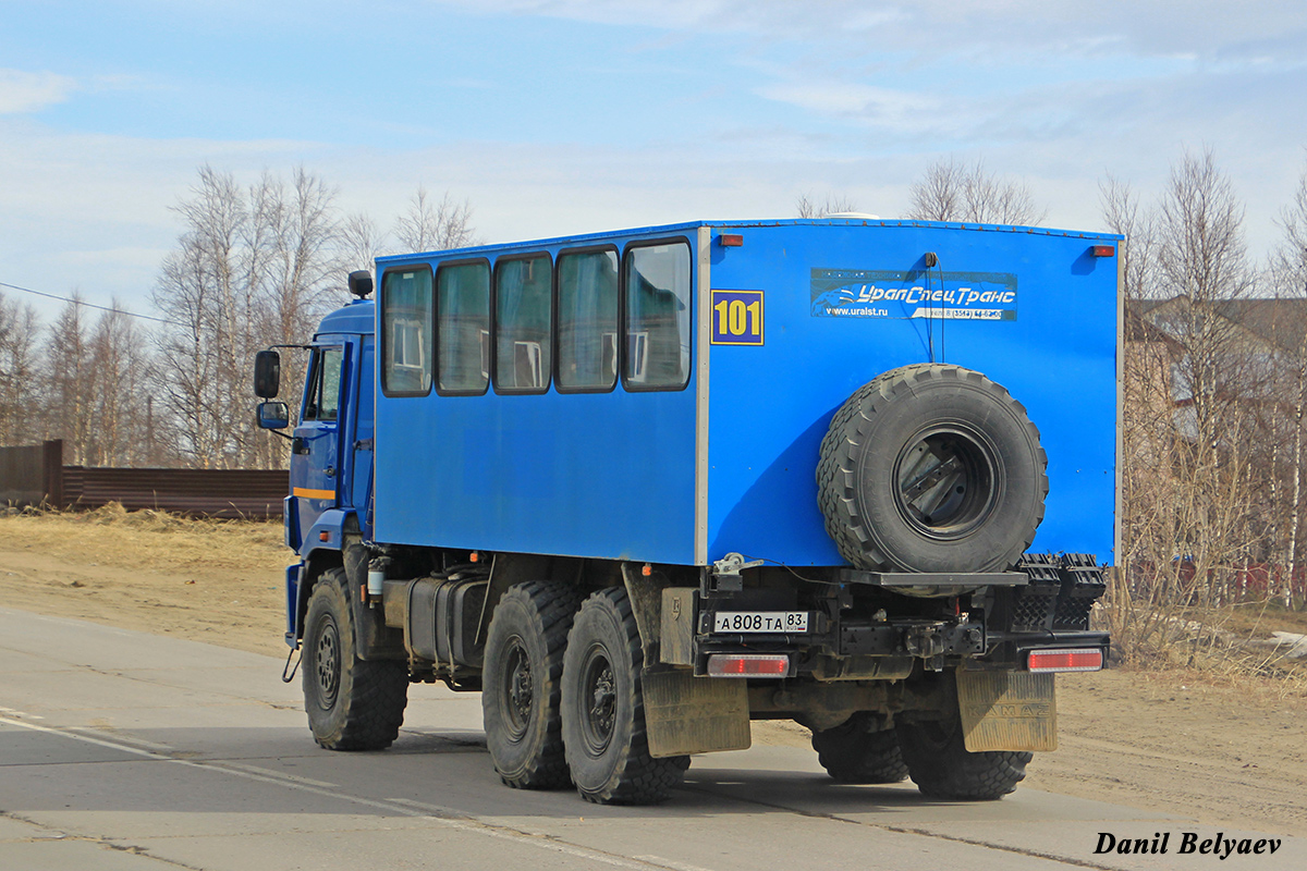 Ненецкий автономный округ, № А 808 ТА 83 — КамАЗ-43118-46