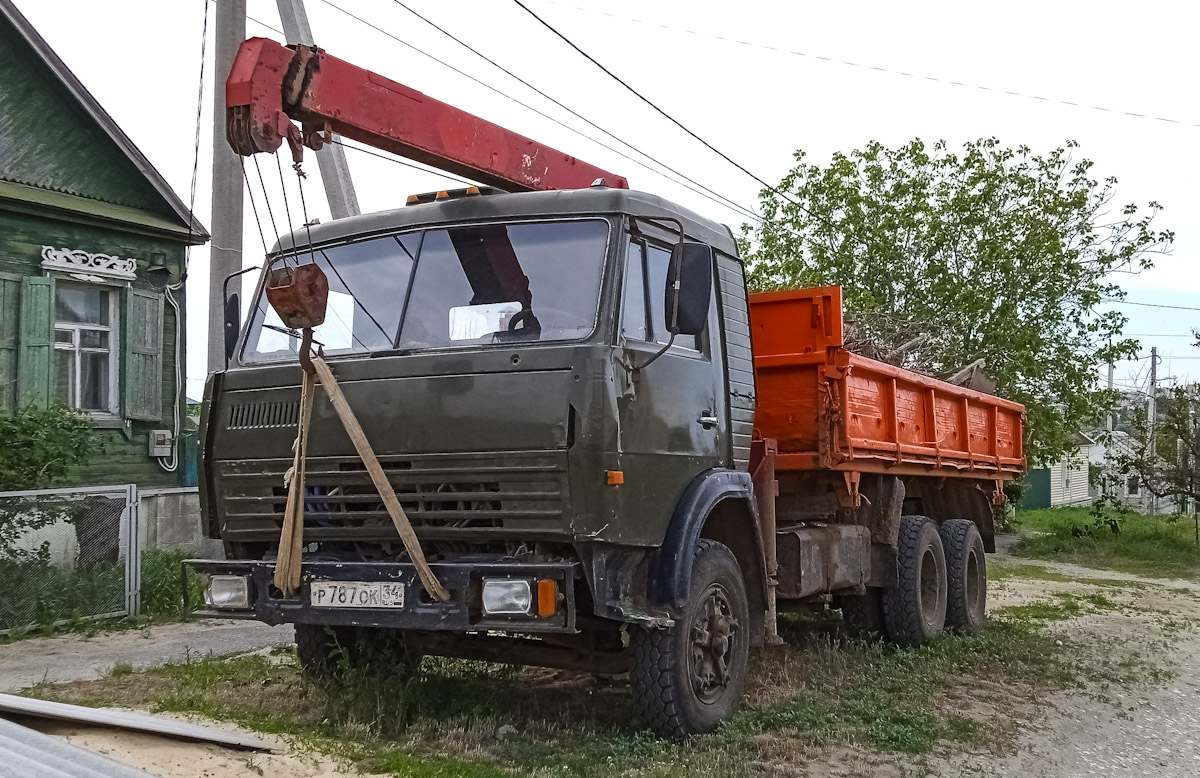 Волгоградская область, № Р 787 ОК 34 — КамАЗ-53212