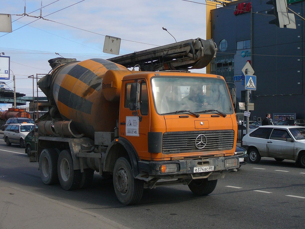 Санкт-Петербург, № К 374 ВС 98 — Mercedes-Benz NG (общ. мод.)