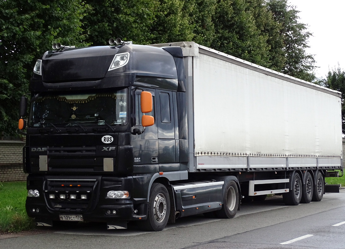 Санкт-Петербург, № В 109 СТ 178 — DAF XF105 FT