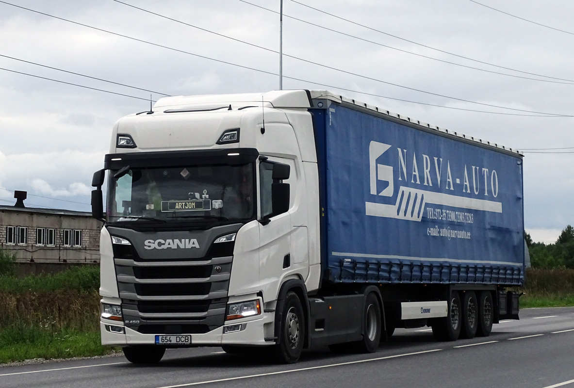 Эстония, № 654 DCB — Scania ('2016) R450