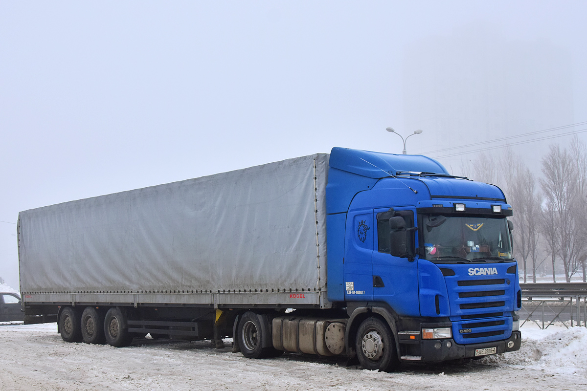 Брестская область, № АЕ 2886-1 — Scania ('2004) G420