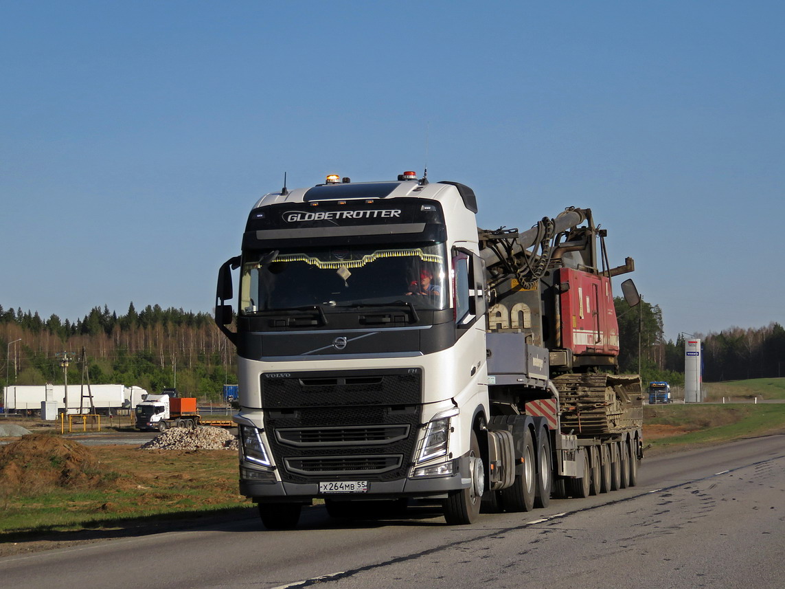 Омская область, № Х 264 МВ 55 — Volvo ('2012) FH.500 [X9P]