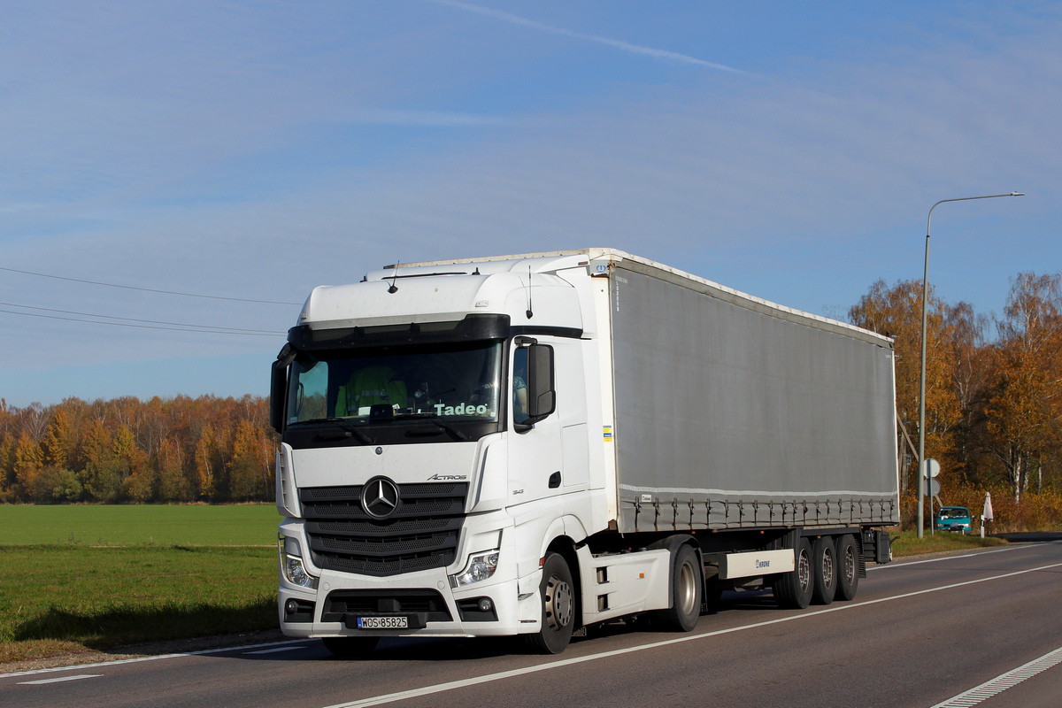 Польша, № WOS 85825 — Mercedes-Benz Actros ('2018)