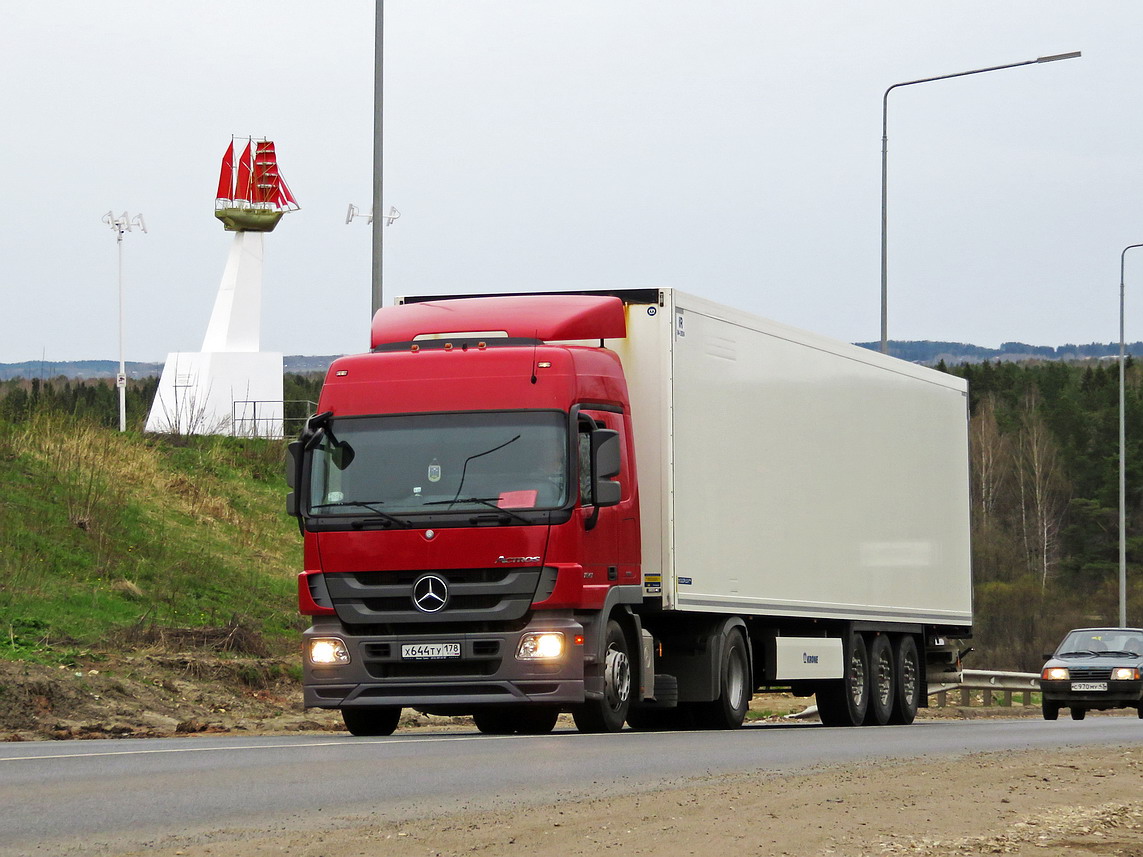 Санкт-Петербург, № Х 644 ТУ 178 — Mercedes-Benz Actros '09 1841 [Z9M]