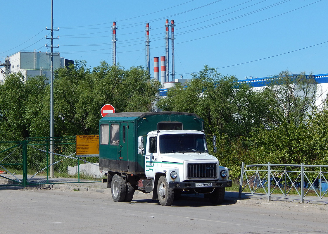 Белгородская область, № Н 747 ММ 31 — ГАЗ-3309