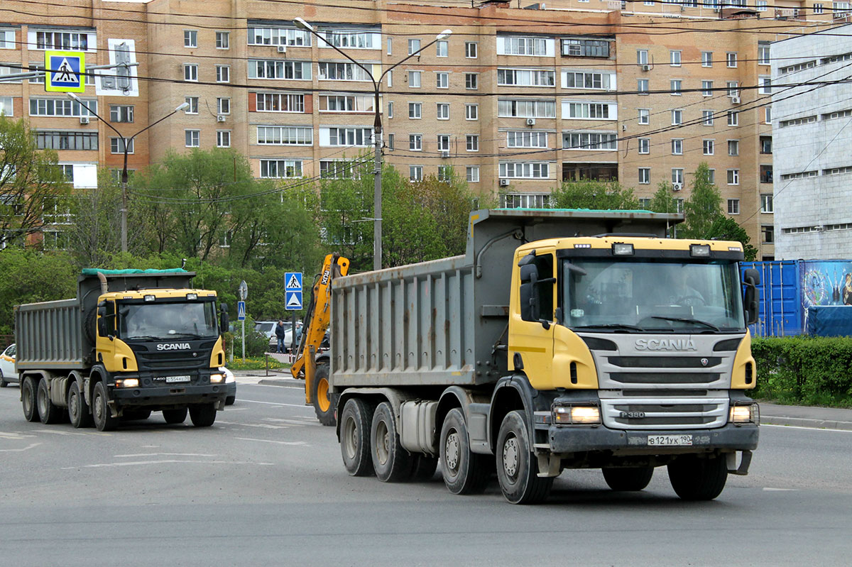 Московская область, № В 121 УК 190 — Scania ('2011) P380