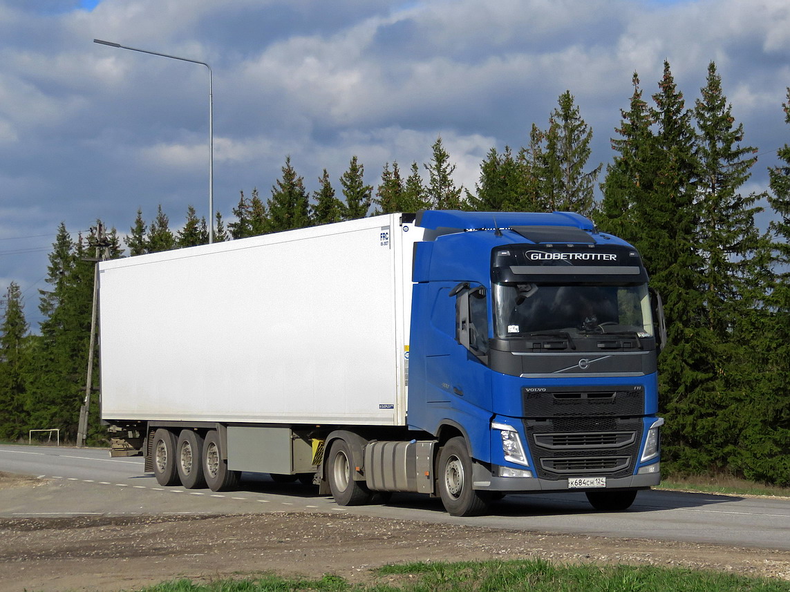 Красноярский край, № К 684 СН 124 — Volvo ('2012) FH.460 [X9P]