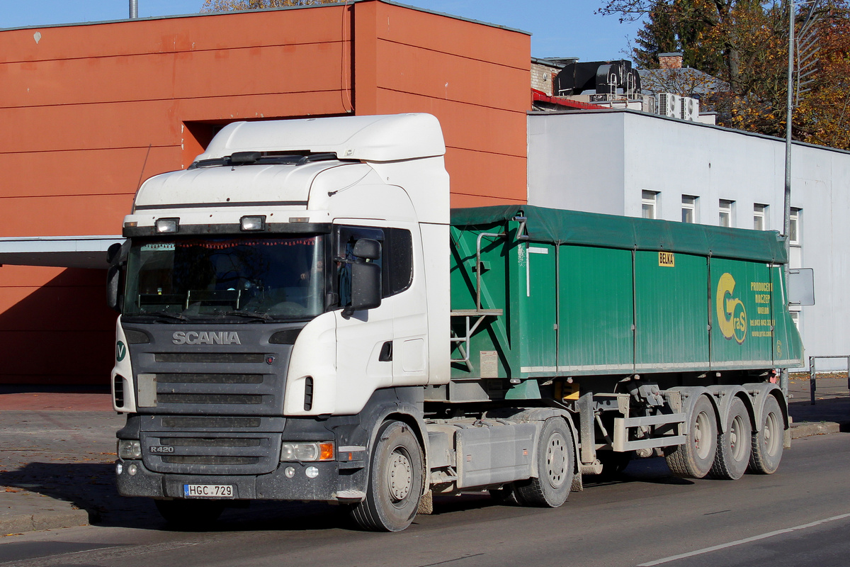 Литва, № HGC 729 — Scania ('2004) R420