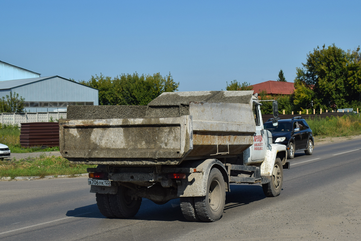 Алтайский край, № А 706 УК 122 — ГАЗ-3309